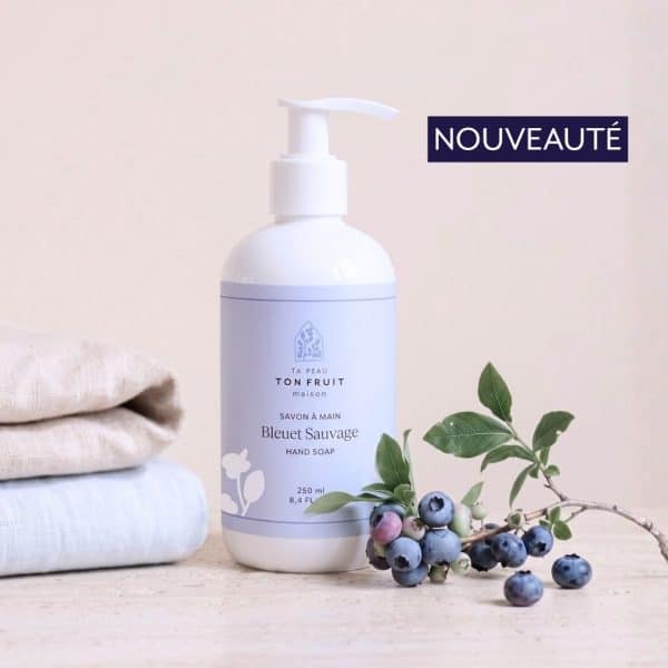 Savon à mains au bleuet sauvage